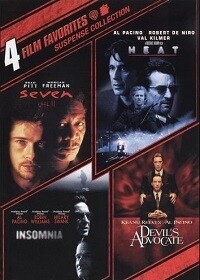 4 Film Favorites: Suspense Collection (DVD) Complete Title Listing In Description