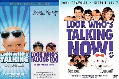 Look Who&#39;s Talking/Look Who&#39;s Talking Too/Look Who&#39;s Talking Now (DVD) Triple Feature