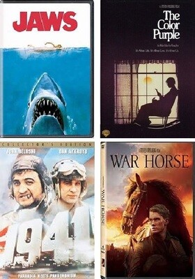 Steven Spielberg 4 Film Collection (DVD) Complete Title Listing In Description Steven Spielberg 4 Film Collection (DVD) Complete Title Listing In Description