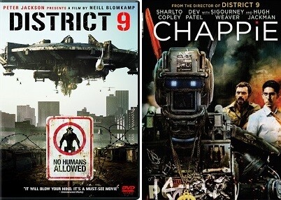 District 9/Chappie (DVD) Double Feature
