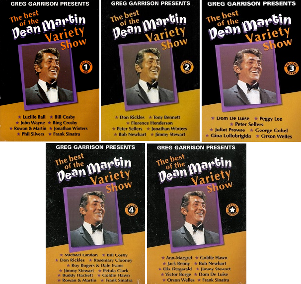 The Best of the Dean Martin Variety Show (DVD) Volumes 1-4 + Special Edition
