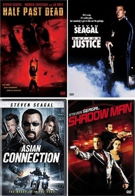 Steven Seagal 4 Film Collection (DVD) Complete Title Listing In Description Steven Seagal 4 Film Collection (DVD) Complete Title Listing In Description