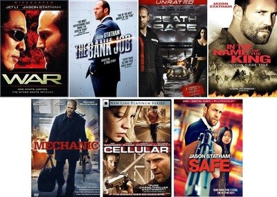 Jason Statham 7 Film Collection (DVD) Complete Title Listing In Description Jason Statham 7 Film Collection (DVD) Complete Title Listing In Description