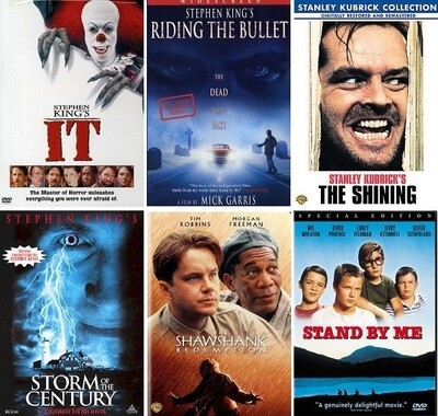 Stephen King 6 Film Collection (DVD) Complete Title Listing In Description Stephen King 6 Film Collection (DVD) Complete Title Listing In Description