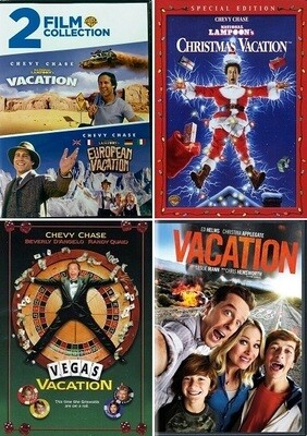 Vacation 5 Film Collection (DVD) Complete Title Listing In Description