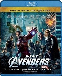 The Avengers (Blu-ray 3D/Blu-ray/DVD)