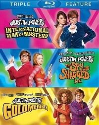Austin Powers Triple Feature (Blu-ray) Complete Title Listing In Description