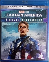 Captain America 3-Movie Collection (Blu-ray/DVD) Complete Title Listing In Description