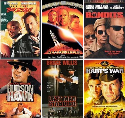 Bruce Willis 6 Film Collection (DVD) Complete Title Listing In Description