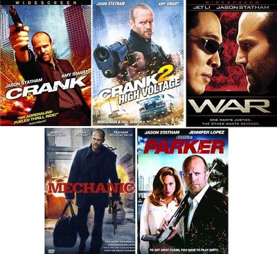 Jason Statham 5 Film Collection (DVD) Complete Title Listing In Description