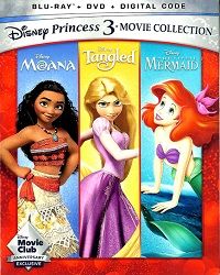 Disney&#39;s Princess 3-Movie Collection (Blu-ray/DVD)