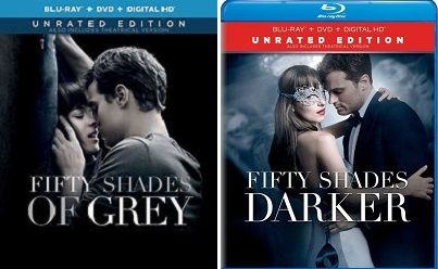 Fifty Shades of Grey/Fifty Shades Darker (Blu-ray/DVD) Double Feature