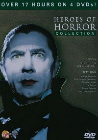 Heroes of Horror (DVD) 4-Disc Box Set Collectable Tin Case