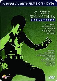 Classic Sonny Chiba Collection (DVD) 4-Disc Box Set Collectable Tin Case