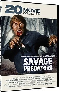 Savage Predators (DVD) 20 Movie Collection