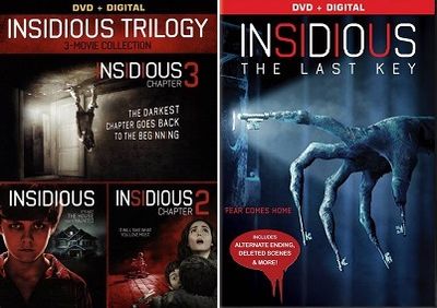 Insidious 4 Film Collection (DVD)