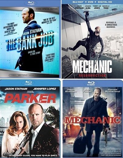 Jason Statham 4 Film Collection (Blu-ray) Complete Title Listing In Description