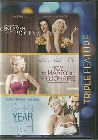Marilyn Monroe Triple Feature (DVD) Complete Title Listing In Description