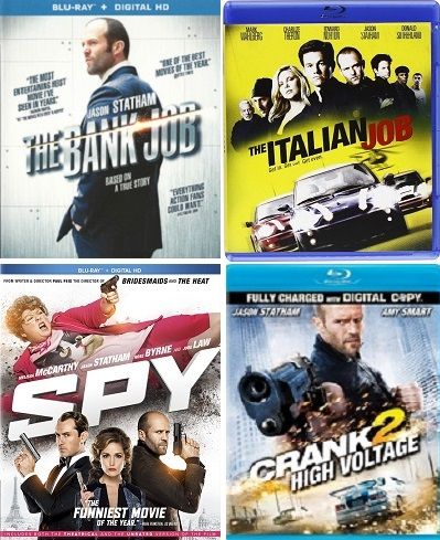 Jason Statham 4 Film Collection (Blu-ray) Complete Title Listing In Description