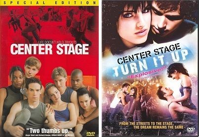 Center Stage/Center Stage: Turn It Up (DVD) Double Feature
