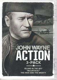 John Wayne Action 3-Pack (DVD) Complete Title Listing In Description