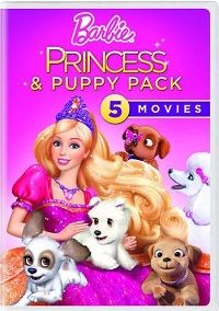Barbie: Princess &amp; Puppy Pack (DVD) 5 Movies