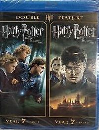 Harry Potter and the Deathly Hallows: Part 1 &amp; 2 (Blu-ray) Double Feature