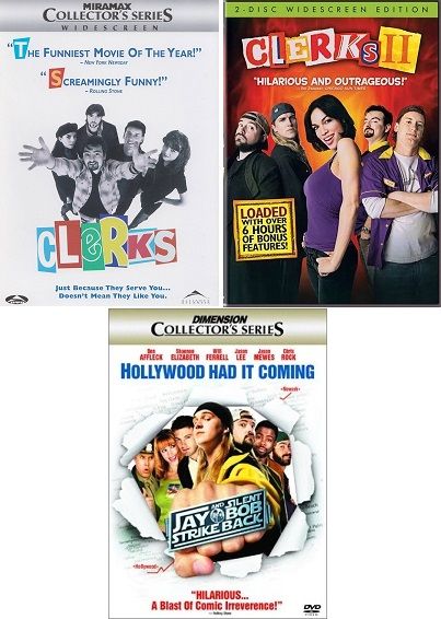 Clerks Triple Feature (DVD) Complete Title Listing In Description