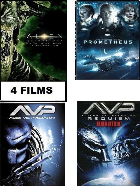 Alien Collection (DVD) Complete Title Listing In Description