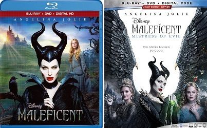Maleficent/Maleficent: Mistress of Evil (Blu-ray/DVD) Double Feature