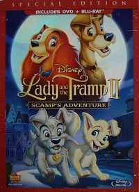Disney&#39;s Lady and the Tramp II: Scamp&#39;s Adventure (Blu-ray/DVD)