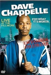 Dave Chappelle: For What It&#39;s Worth (DVD) Uncensored &amp; Unrated