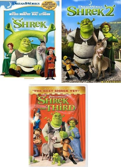 Shrek Triple Feature (DVD)