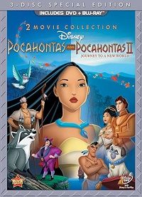 Disney&#39;s Pocahontas/Pocahontas II: Journey to a New World (Blu-ray/DVD) Double Feature
