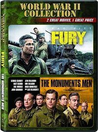 Fury/The Monuments Men (DVD) Double Feature