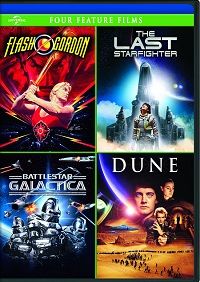 4 Sci-Fi Feature Films (DVD) Complete Title Listing In Description