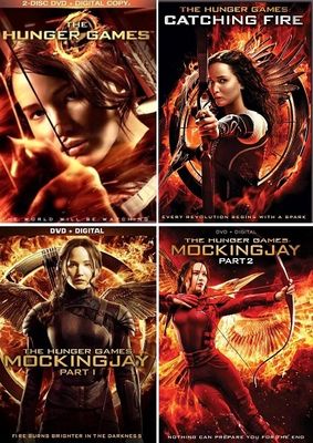 The Hunger Games (DVD) Complete 4-Film Collection