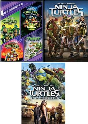 Teenage Mutant Ninja Turtles 6 Film Collection (DVD) Complete Title Listing In Description