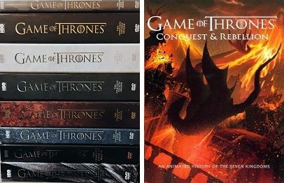 Game of Thrones: The Complete Series + Conquest &amp; Rebellion (DVD)