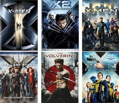 X-Men 6 Film Collection (DVD) Complete Title Listing In Description