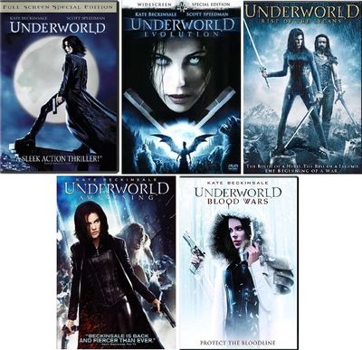Underworld 5 Film Collection (DVD) Complete Title Listing In Description