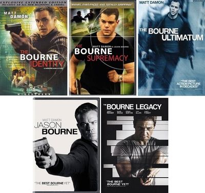 The Bourne 5 Film Collection (DVD)