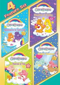 Care Bears 4 Feature Set (DVD) Complete Title Listing In Description
