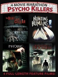 Psycho Killers 4 Movie Marathon (DVD) Complete Title Listing In Description