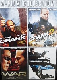 Jason Statham 4 Film Collection (DVD) Complete Title Listing In Description