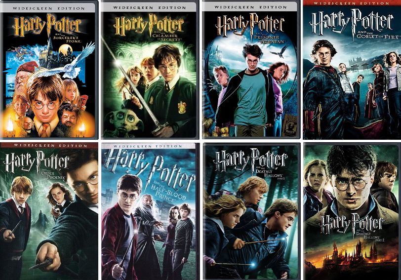 Harry Potter Collection (DVD) All 8 Films