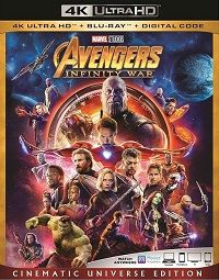 Avengers: Infinity War (4K Ultra HD/Blu-ray) Cinematic Universe Edition