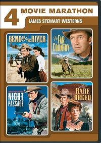 4 Movie Marathon: James Stewart Westerns (DVD) Complete Title Listing In Description 4 Movie Marathon: James Stewart Westerns (DVD) Complete Title Listing In Description