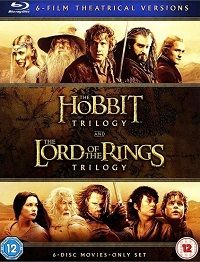 The Lord of the Rings &amp; The Hobbit 6 Film Collection (Blu-ray) (UK Import)