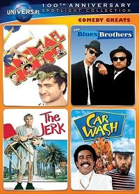 Universal Spotlight Collection: 4 Comedy Greats (DVD) Complete Title Listing In Description